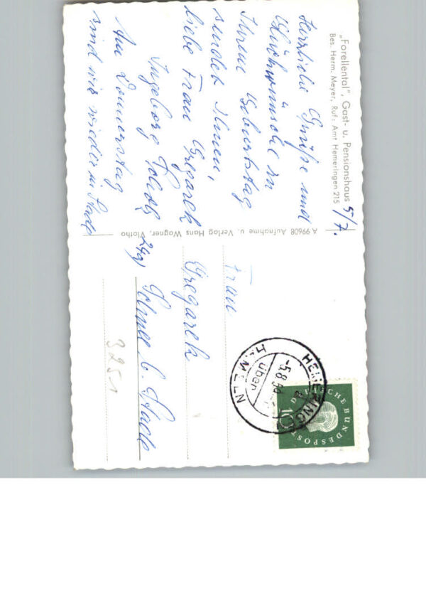 Hemeringen Gasthaus Forellental – Bild 2