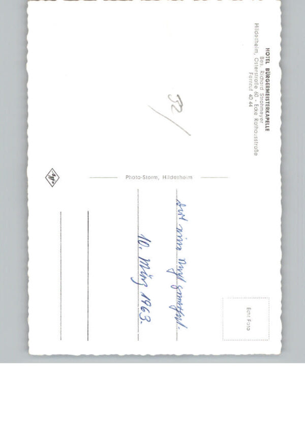 Hildesheim Hotel Buergermeisterkapelle – Bild 2