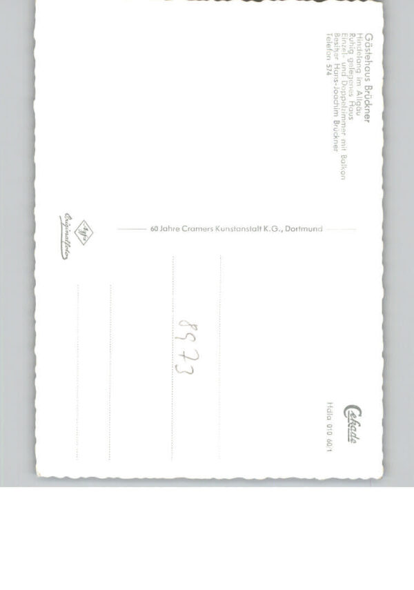 Hindelang Gaesthaus Brueckner – Bild 2