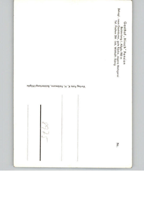 Bolsterlang Gasthof Hirsch – Bild 2