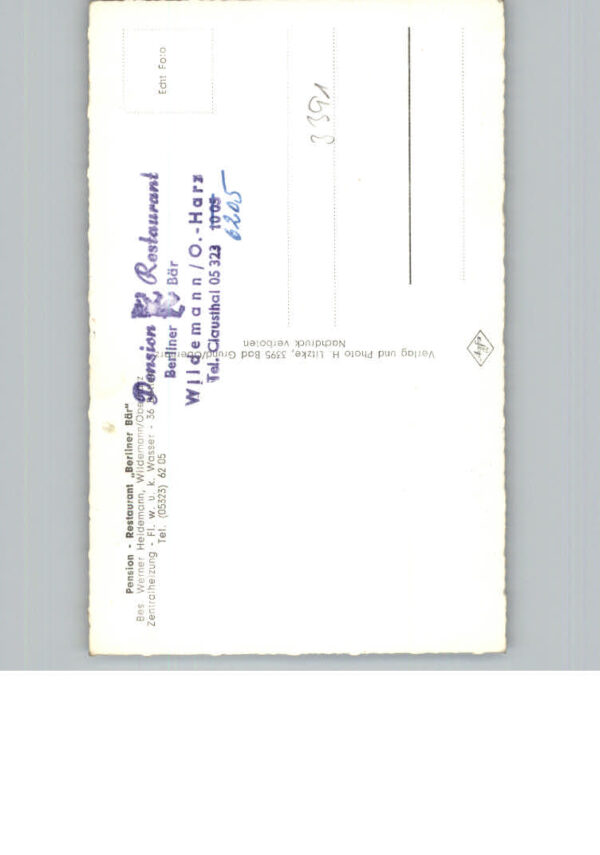Wildemann Pensioin Berliner Baer – Bild 2