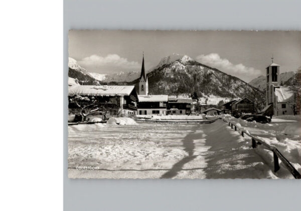 Oberstdorf Winter-Karte