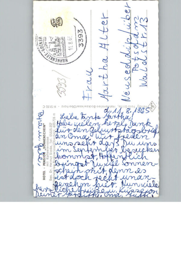 Hahnenklee-Bockswiese Harz Hotel Sonnenschein – Bild 2