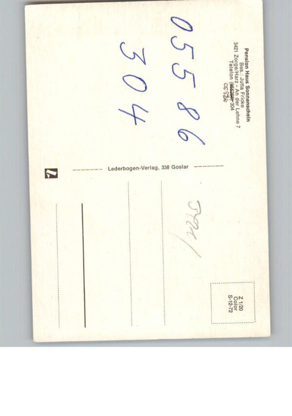 Zorge Pension Haus Sonnenschein – Bild 2