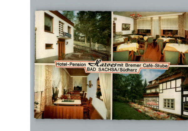Bad Sachsa Harz Hotel Harves Bremer Cafe-Stube