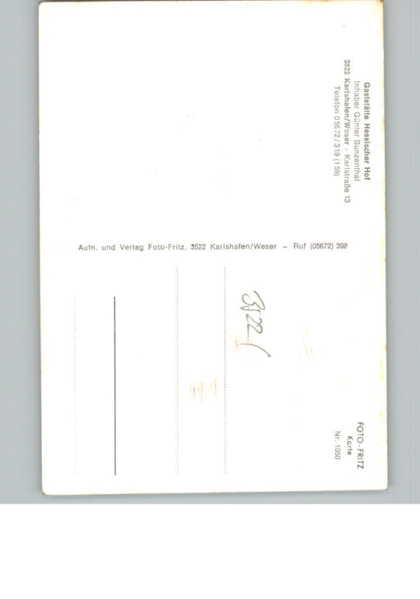 Bad Karlshafen Gaststaette Hessischer Hof – Bild 2