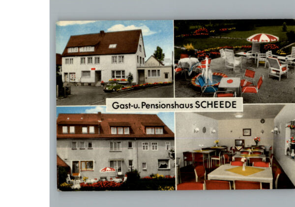 Oberweser Hessen Gasthaus Pension Scheede