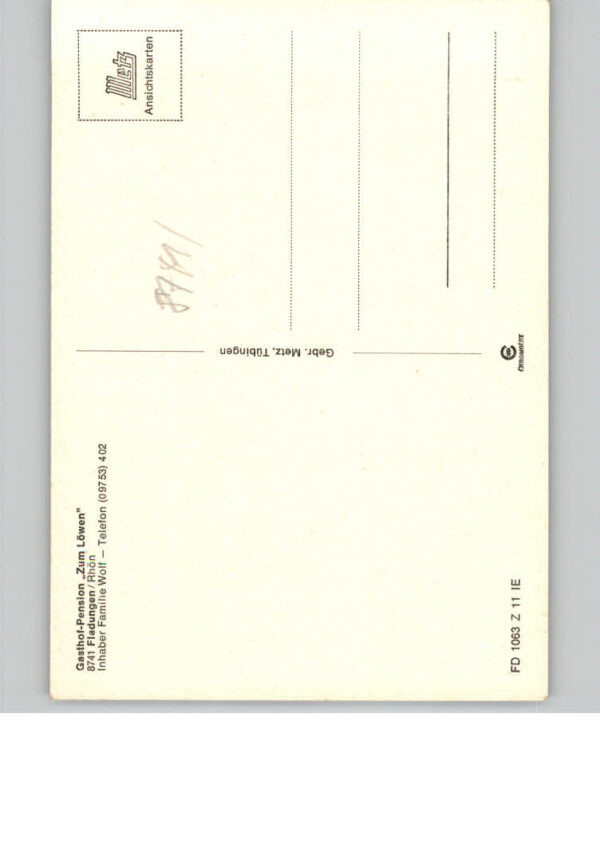 Fladungen Gasthof Loewen – Bild 2