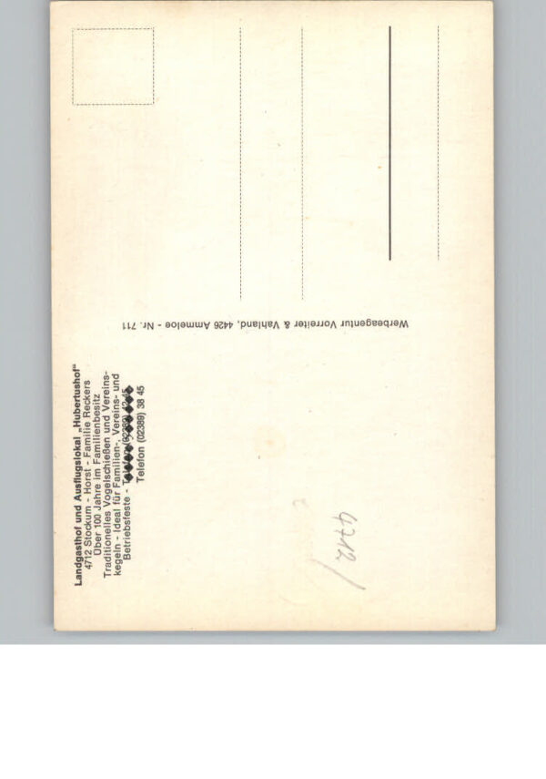Stockum Luedinghausen Gasthof Hubertushof – Bild 2