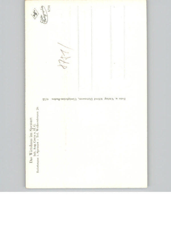 Rohrbrunn Das Wirtshaus im Spessart – Bild 2