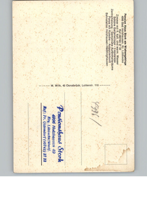 Holzhausen Luebbecke Pension Haus Stork – Bild 2