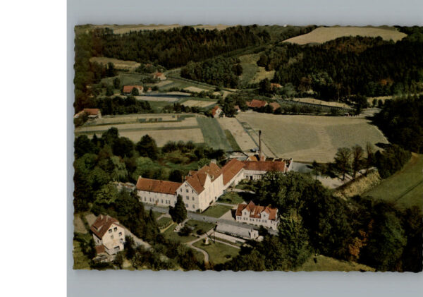 Vlotho Fliegeraufnahme Kursanatorium Bad Seebruch