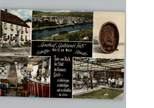 Woerth Main Gasthof goldenes Fass