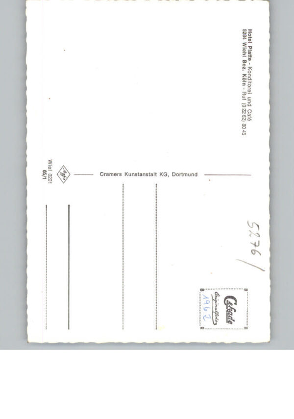Wiehl Oberbergischer Kreis Hotel Platte – Bild 2