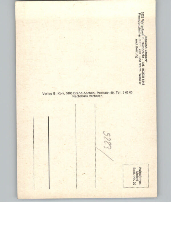 Wirtenbach Pension Jaspert – Bild 2