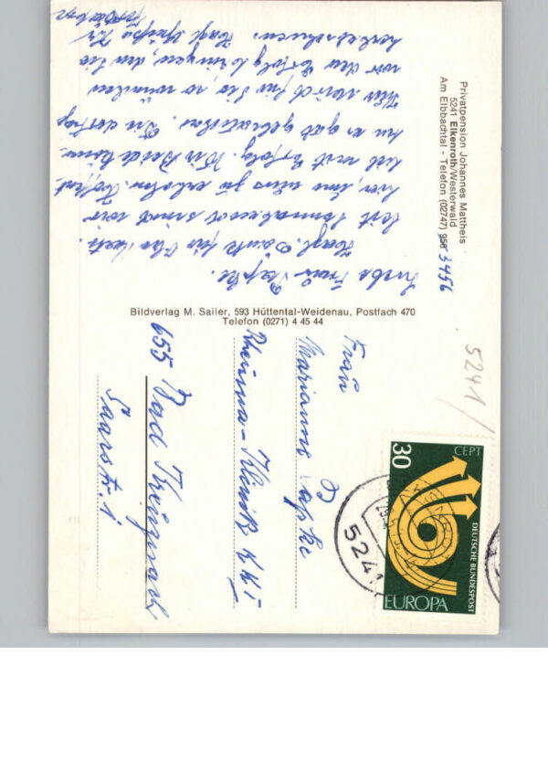 Elkenroth Pension Johannes Mattheis – Bild 2
