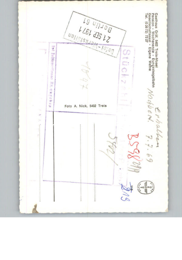 Treis-Karden Gasthaus Graef Schwimmbad – Bild 2