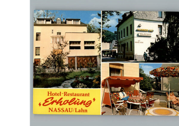 Nassau Lahn Hotel Restaurant Erholung