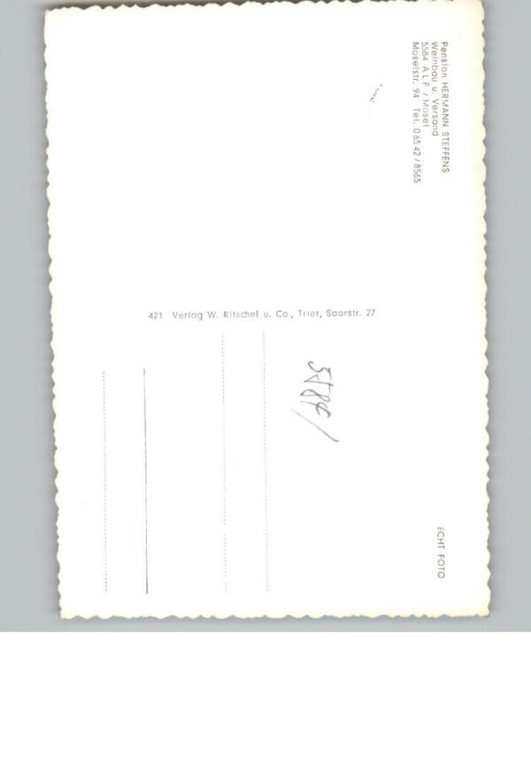 Alf Mosel Pension Hermann Steffens – Bild 2