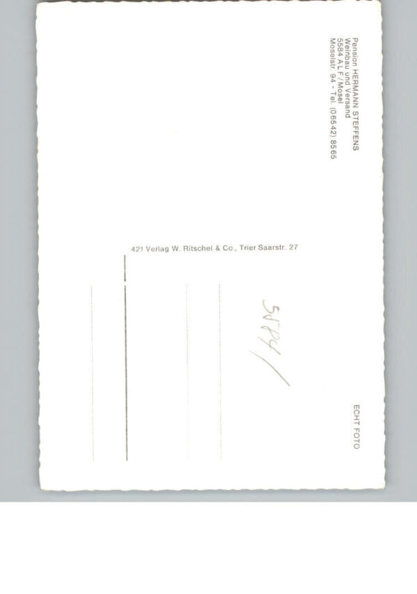 Alf Mosel Pension Hermann Steffens – Bild 2