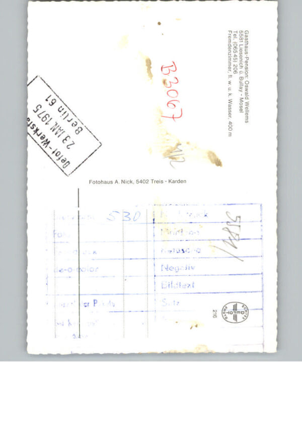 Liesenich Pension Oswald Wellems – Bild 2