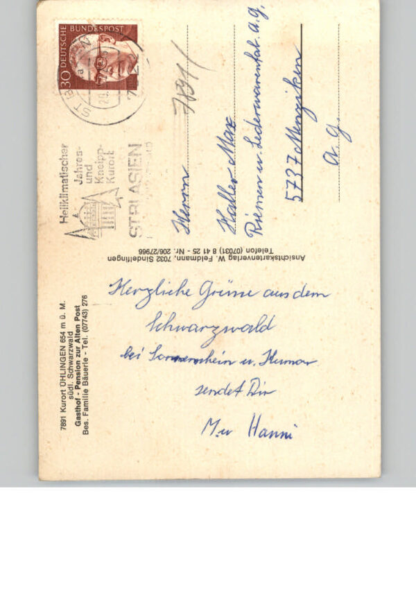uehlingen Gasthof Pension zur Alten Post – Bild 2