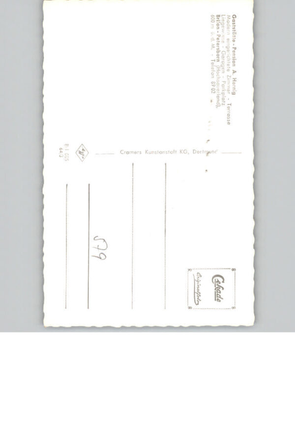 Brilon Gasthof Pension Petersborn – Bild 2