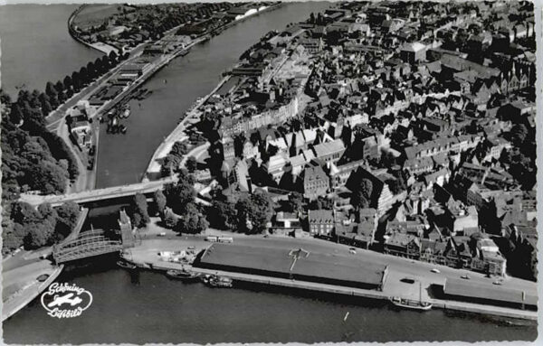 Luebeck Fliegeraufnahme