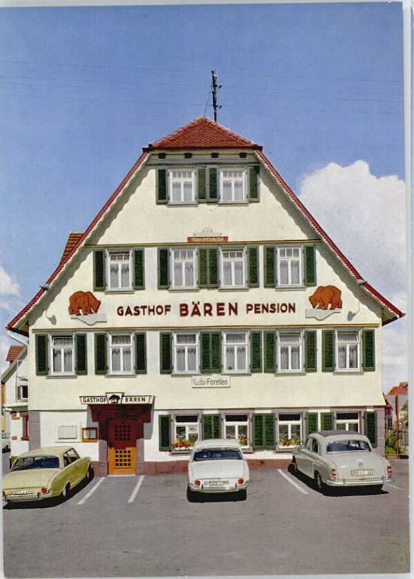 Lossburg Schwarzwaldgasthof Pension Baeren