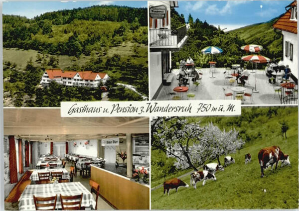 Lautenbach Renchtal Gasthaus Pension zur Wandersruh