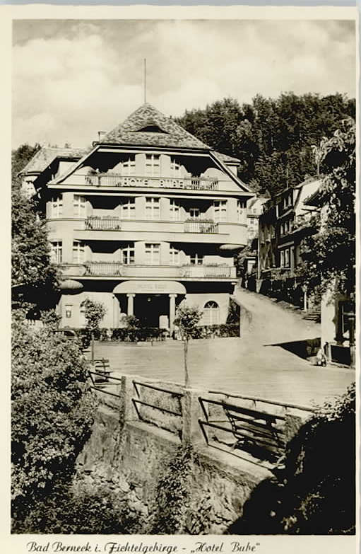 Bad Berneck Hotel Bube