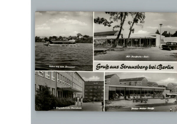 Strausberg Brandenburg Philipp-Mueller-Str Kaufhalle Sued