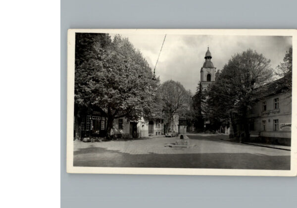 Buckow Maerkische Schweiz Marktplatz