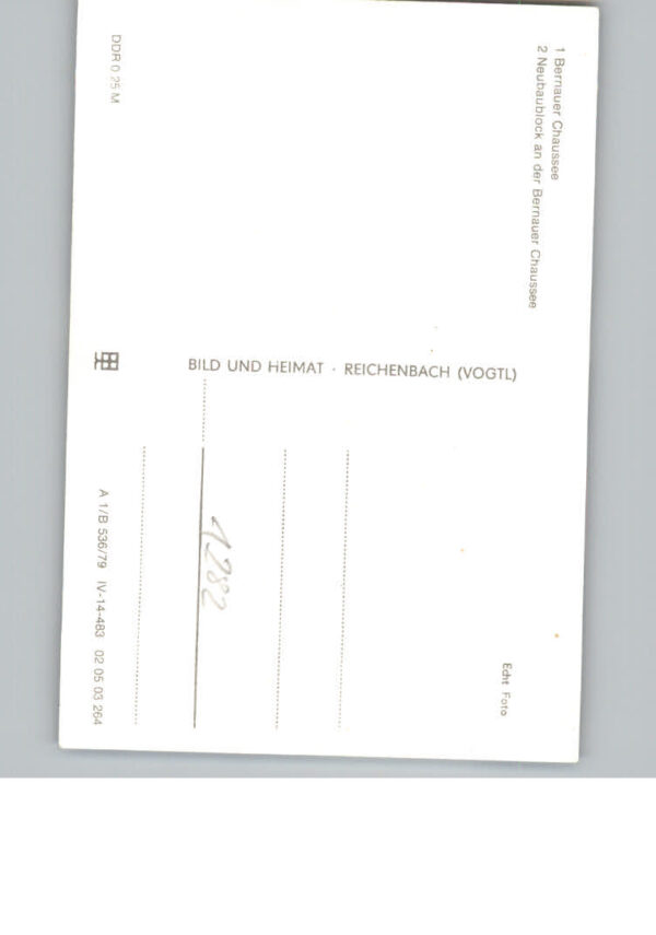 Schoenow Berlin Bernauer Chaussee – Bild 2