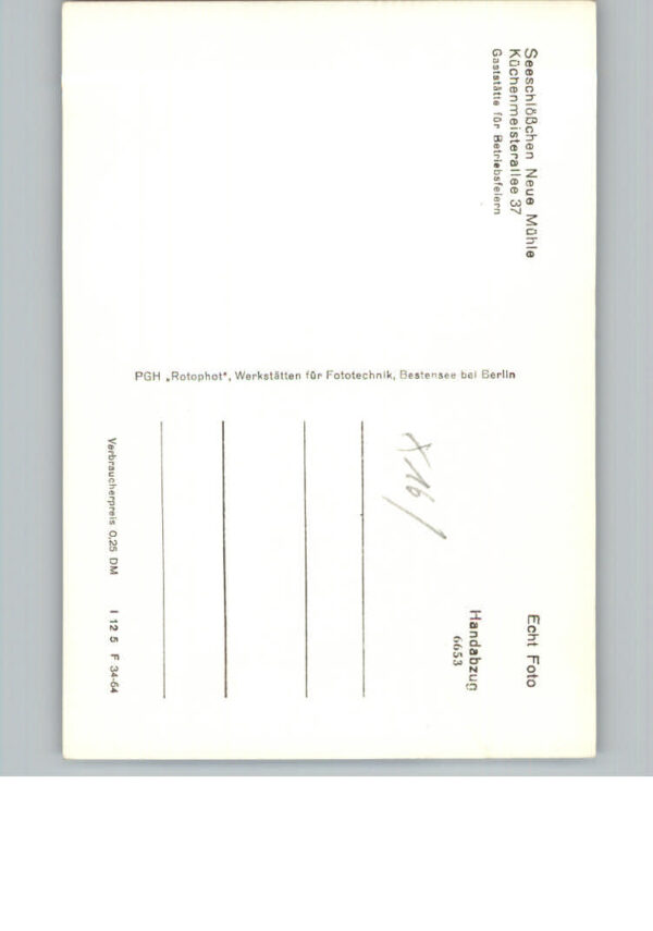 Koenigs-Wusterhausen Gasthaus Seeschloesschen – Bild 2