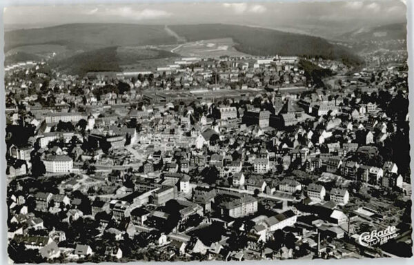 Siegen Westfalen Fliegeraufnahme