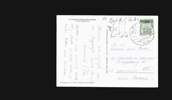 Bensheim Bergstrasse Fliegeraufnahme – Bild 2