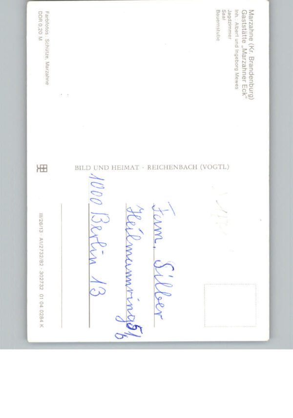 Marzahne Gaststaette Marzahner Eck – Bild 2