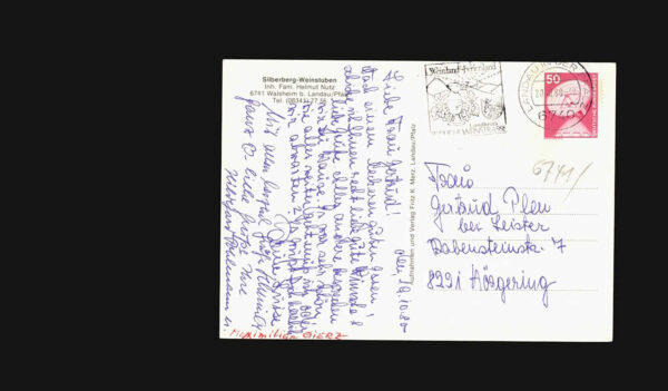 Walsheim Pfalz Gaststaette Silberberg-Weinstuben – Bild 2
