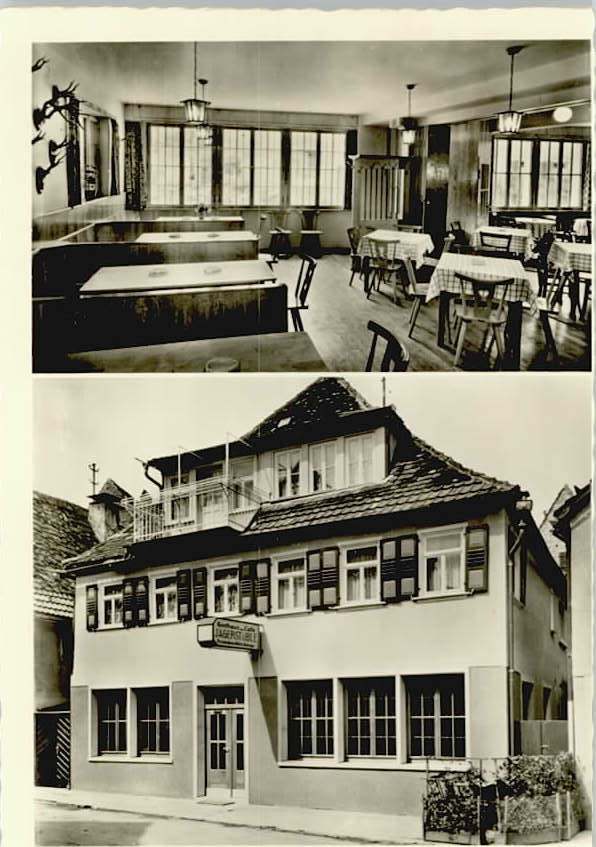 Creglingen Gasthaus Cafe Jaegerstueble