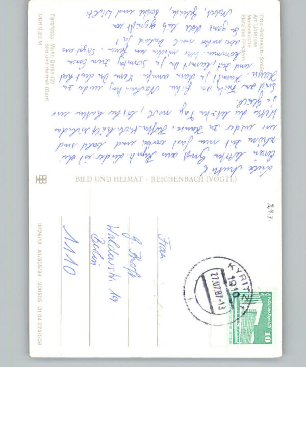 Kyritz Brandenburg Otto - Grotewohl - Strasse – Bild 2