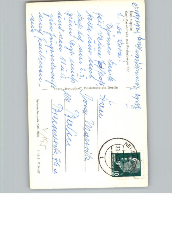 Neuruppin Karl - Marx - Strasse – Bild 2