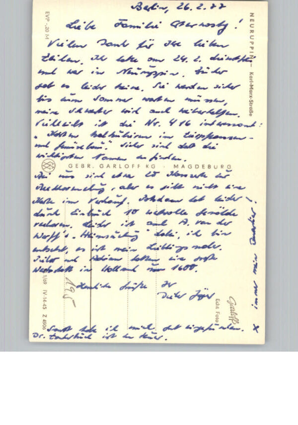Neuruppin Karl - Marx - Strasse – Bild 2