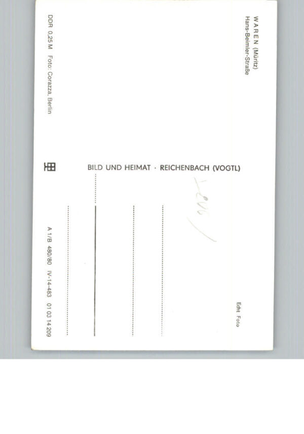 Waren Mueritz Hans - Beimler - Strasse – Bild 2