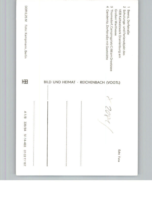 Templin Dorfstrasse – Bild 2