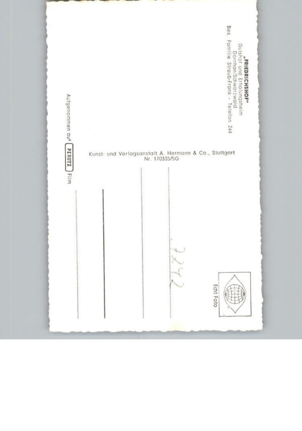 Dornhan Gasthof Friedrichshof – Bild 2