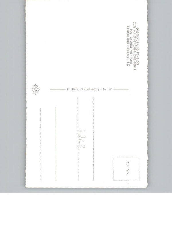 Bad Liebenzell Gasthaus Pension Maisenbacher Saegmuehle – Bild 2