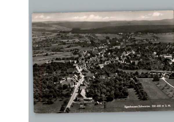 Egenhausen Wuerttemberg Fliegeraufnahme
