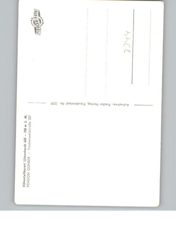 Luetzenhardt Pension Gonser – Bild 2