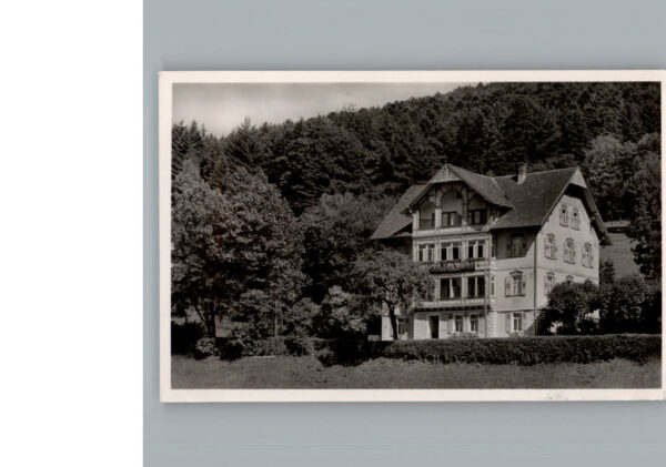 Bad Herrenalb Pension Villa Gerwig